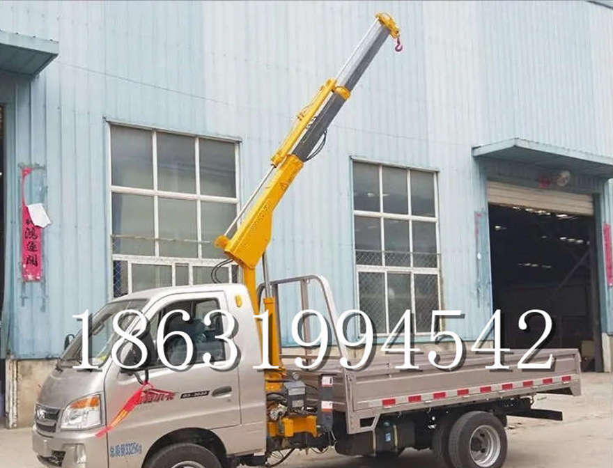 永平县随车吊机 多功能液压伸缩吊多少钱遥控升降机随车吊机12V液压车载吊货车改装
